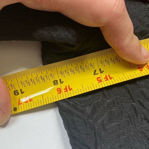 Marc Jacobs Black Textured Silk Blend Coat Snap Front Long Jacket Small - Picture 10 of 13